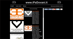 Desktop Screenshot of ipadovani.it